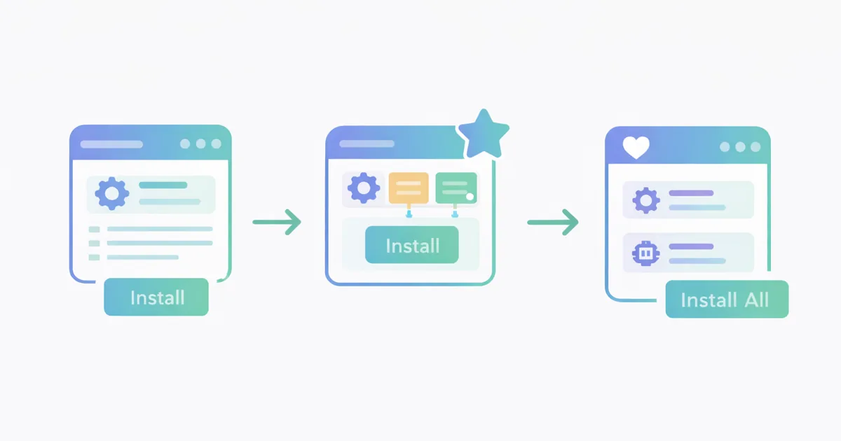 One-click install guide cover